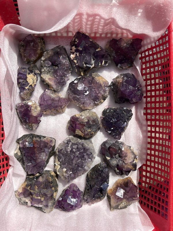 Purple Fluorite Specemen