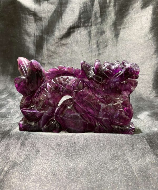 TƯỢNG RỒNG ĐÁ FLUORITE | CADA DECOR