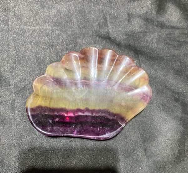 FLOURITE BOWL -  ĐĨA VỎ SỎ ĐÁ FLUORITE | CADA DECOR