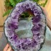 Slice Geode Amethyst – Lát cắt thạch anh tím (SLA07), KT: 34*25,5CM – KL: 4,14KG