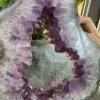 Slice Geode Amethyst – Lát cắt thạch anh tím (SLA09), KT: 39*34CM – KL: 7,7KG