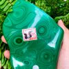 Nu Lông Công – Malachite (NLC10), KL: 0.896KG, KT: 14.5*10.5CM | CADA DECOR