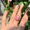 Nhẫn bạc Rhodochrosite | CADA DECOR