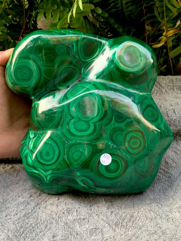 Nu Lông Công – Malachite (NLC11), KL: 4,062KG, KT: 19*20CM | CADA DECOR