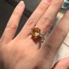 Nhẫn bạc Citrine | CADA DECOR