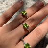 Nhẫn bạc Peridot | CADA DECOR