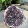 HỐC THẠCH ANH TÍM NHỎ – SMALL AMETHYST GEODE (TV523), KL: 1,546KG, KT: 12*15CM