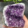 HỐC THẠCH ANH TÍM NHỎ – SMALL AMETHYST GEODE (TV530), KL: 1,336KG, KT: 11*10CM