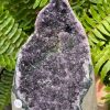 HỐC THẠCH ANH TÍM NHỎ – SMALL AMETHYST GEODE (TV535), KL: 1,392KG, KT: 16*10CM