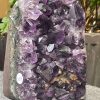 HỐC THẠCH ANH TÍM NHỎ – SMALL AMETHYST GEODE (TV539), KL: 1,204KG, KT: 11*6CM