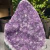 HỐC THẠCH ANH TÍM NHỎ – SMALL AMETHYST GEODE (TV541), KL: 1,026KG, KT: 14*11CM