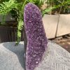 HỐC THẠCH ANH TÍM NHỎ – SMALL AMETHYST GEODE (TV549), KL: 0,816KG, KT: 15*8,5CM