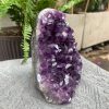 HỐC THẠCH ANH TÍM NHỎ – SMALL AMETHYST GEODE (TV552), KL: 1,24KG, KT: 13,5*8,5CM