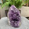 HỐC THẠCH ANH TÍM NHỎ – SMALL AMETHYST GEODE (TV559), KL: 1,072KG, KT: 14*8CM