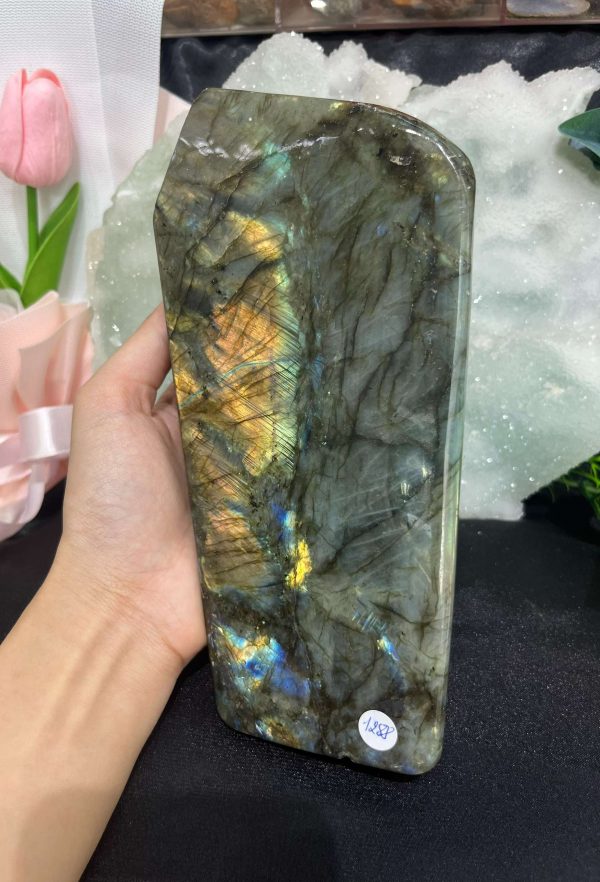 ĐÁ XÀ CỪ – Labradorite, KL: 1,288KG | CADA DECOR