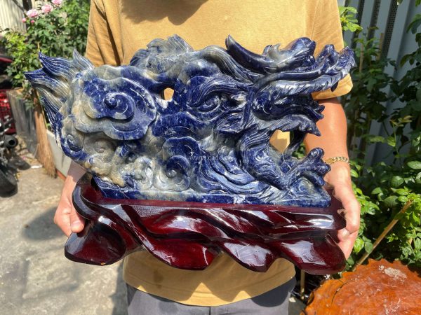 Tượng Rồng Sodalite | CADA DECOR