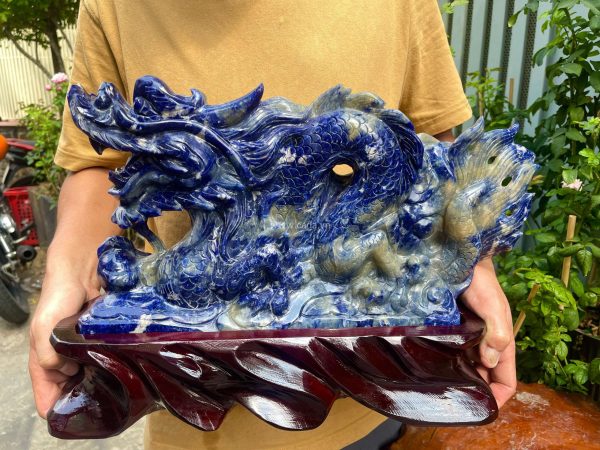 Tượng Rồng Sodalite | CADA DECOR