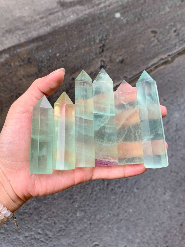 Trụ Watermelon Fluorite | CADA DECOR