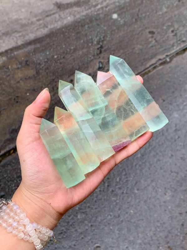 Trụ Watermelon Fluorite | CADA DECOR